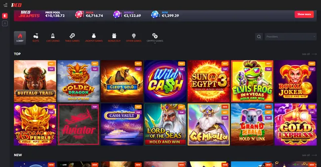 1Red Non GamStop Casino Review